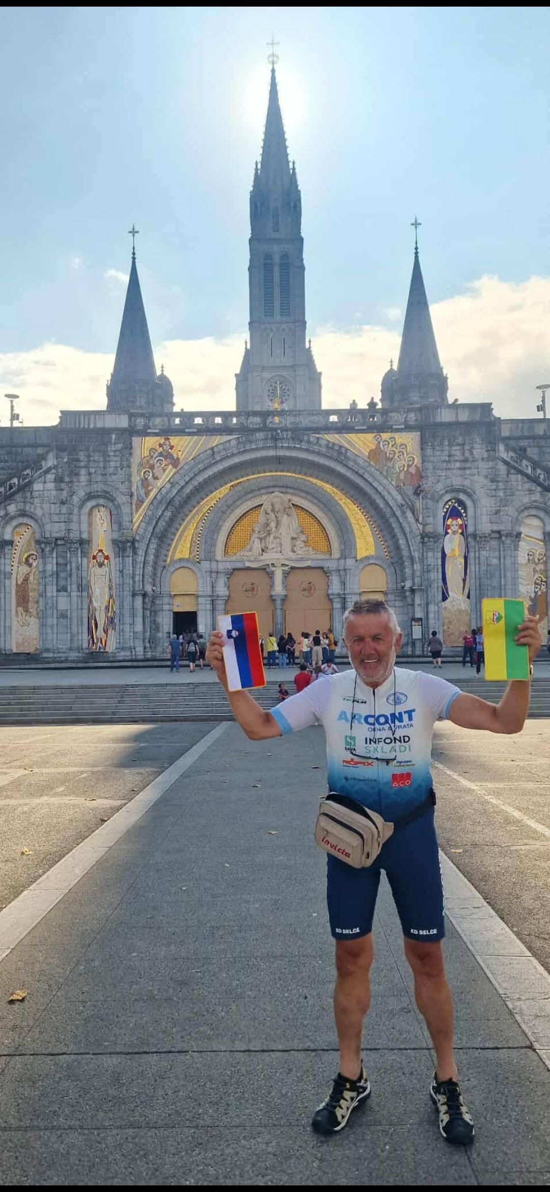 KOLESARSKA AVANTURA NAŠEGA ČLANA