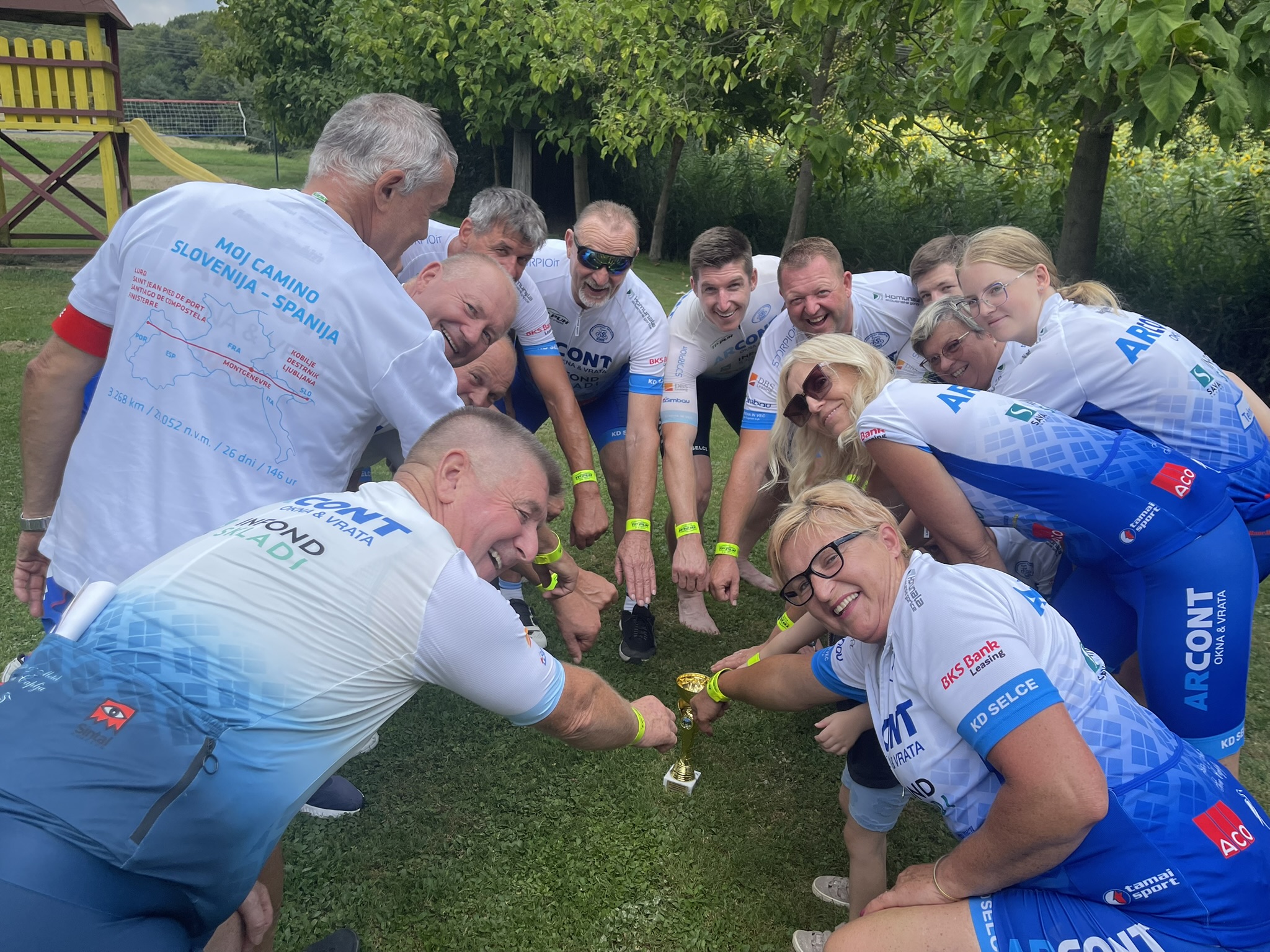 Najštevilčnejša ekipa na maratonu!